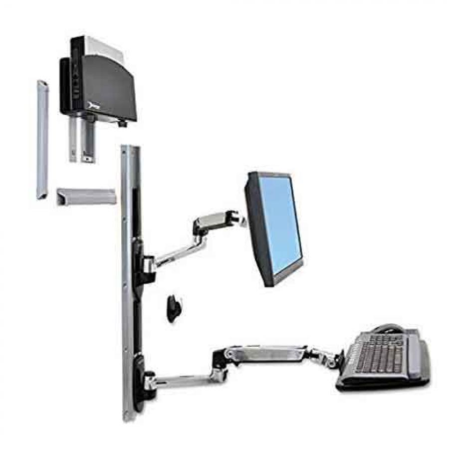 Ergotron 45 253 026 LX Wall Mount System Price in Hyderabad, telangana