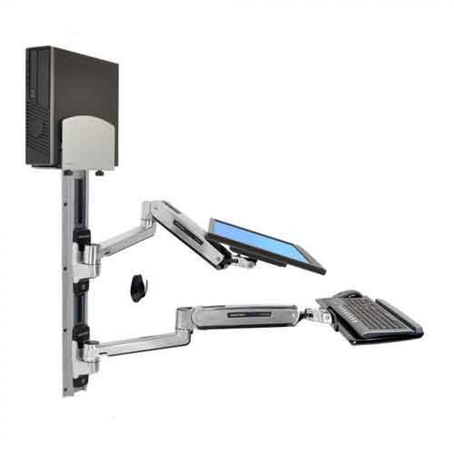 Ergotron LX Sit Stand Wall System price in hyderabad
