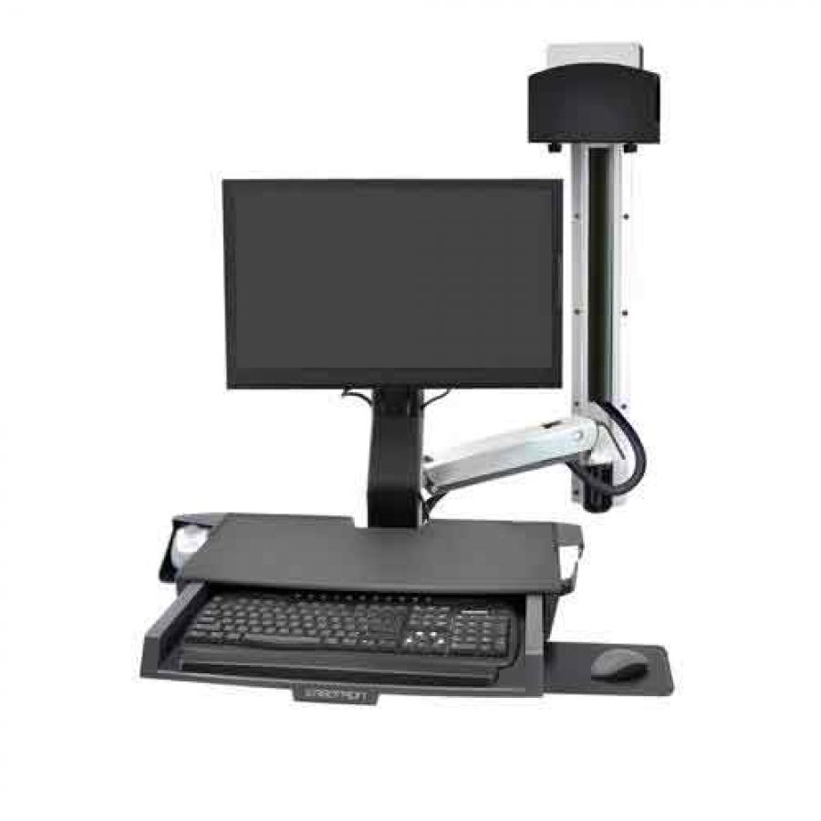 Ergotron StyleView Sit Stand Combo System price in hyderabad