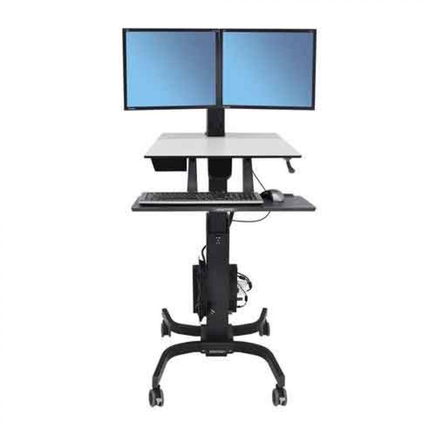 Ergotron WorkFit C Dual Sit Stand Workstation Price in Hyderabad, telangana