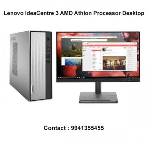 Lenovo IdeaCentre 3 AMD Athlon Processor Desktop Price in Hyderabad, telangana