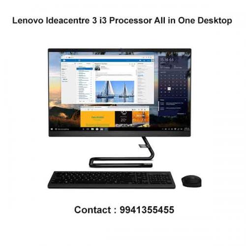 Lenovo Ideacentre 3 i3 Processor All in One Desktop price in hyderabad