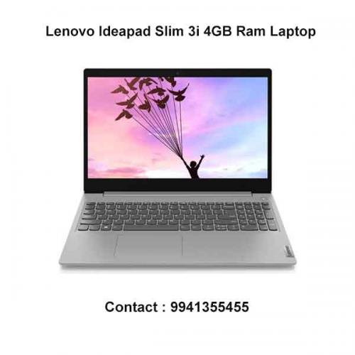 Lenovo Ideapad Slim 3i 4GB Ram Laptop price in hyderabad