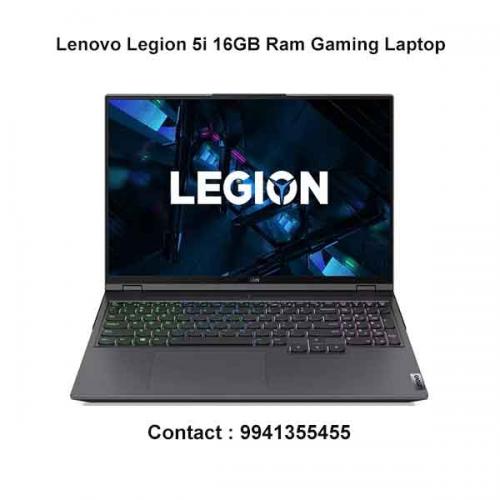 Lenovo Legion 5i 16GB Ram Gaming Laptop price in hyderabad