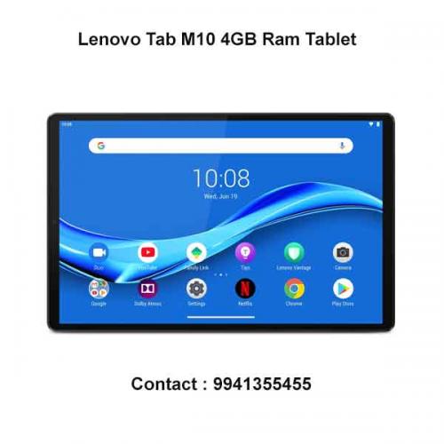 Lenovo Tab M10 4GB Ram Tablet price in hyderabad