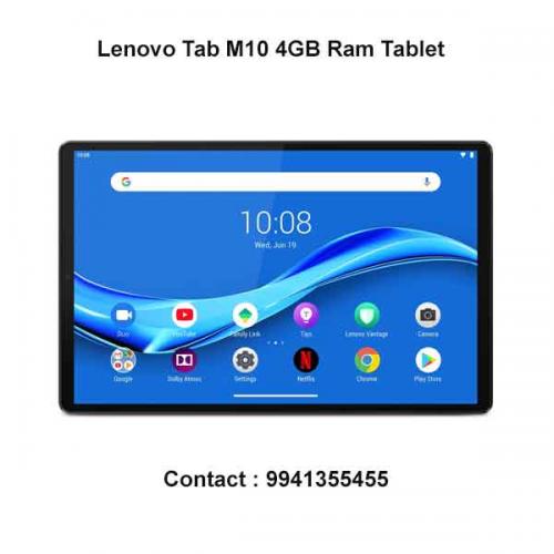 Lenovo Tab M10 4GB Ram Tablet Price in Hyderabad, telangana