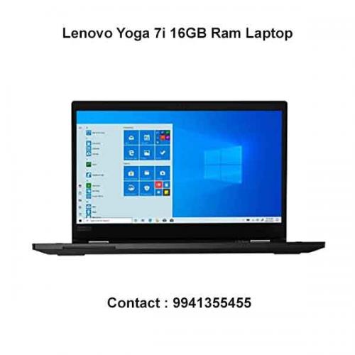 Lenovo Yoga 7i 16GB Ram Laptop Price in Hyderabad, telangana